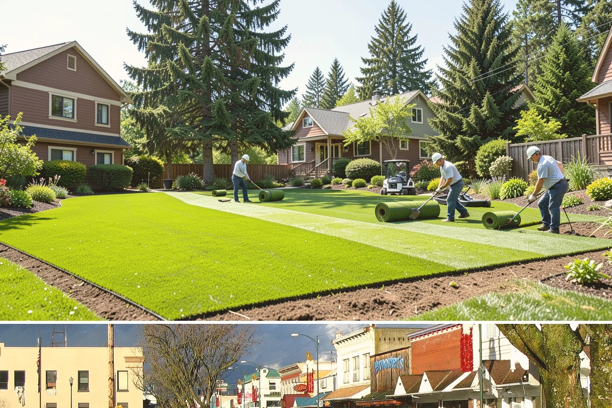 Seasonal Color Rotation in Arlington, Snohomish County, WA - Rotated on a seasonal schedule throughout the year.