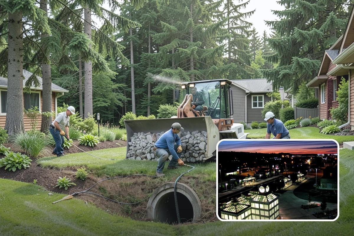 Seasonal Color Rotation in Auburn, King County, WA - Fresh, peak-looking color year-round