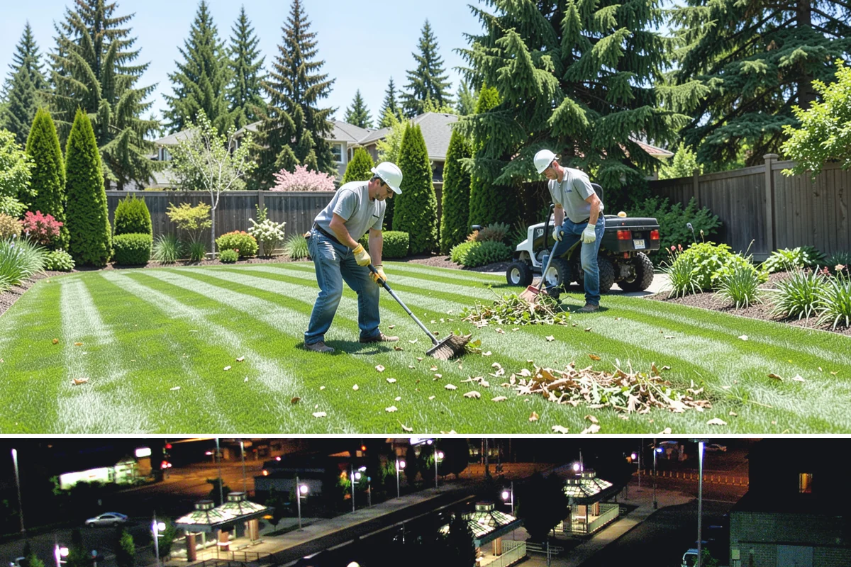 Seasonal Color Rotation in Auburn, King County, WA - Rotated on a seasonal schedule throughout the year.
