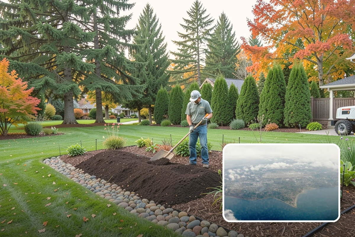 Seasonal Color Rotation in Burien, King County, WA - Fresh, peak-looking color year-round
