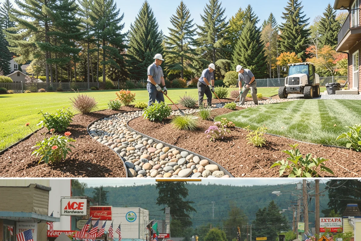 Seasonal Color Rotation in Carnation, King County, WA - Rotated on a seasonal schedule throughout the year.