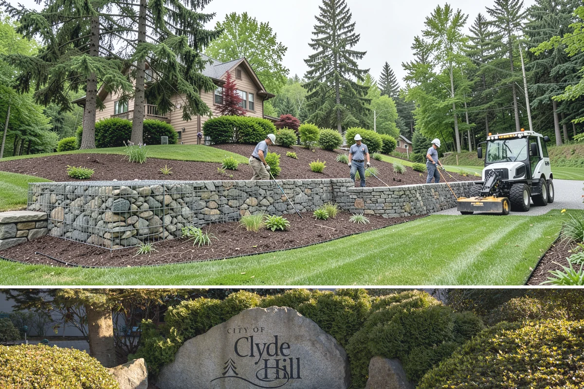 Seasonal Color Rotation in Clyde Hill, King County, WA - Rotated on a seasonal schedule throughout the year.
