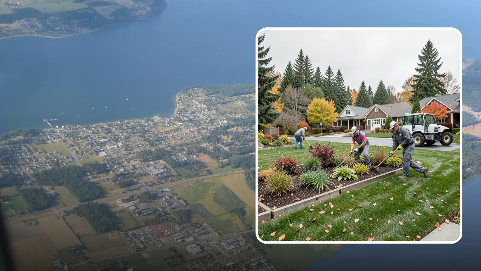 Seasonal Color Rotation in Coupeville, Island County, WA - A managed program that rotates fresh seasonal plantings so your beds and containers always look their best.