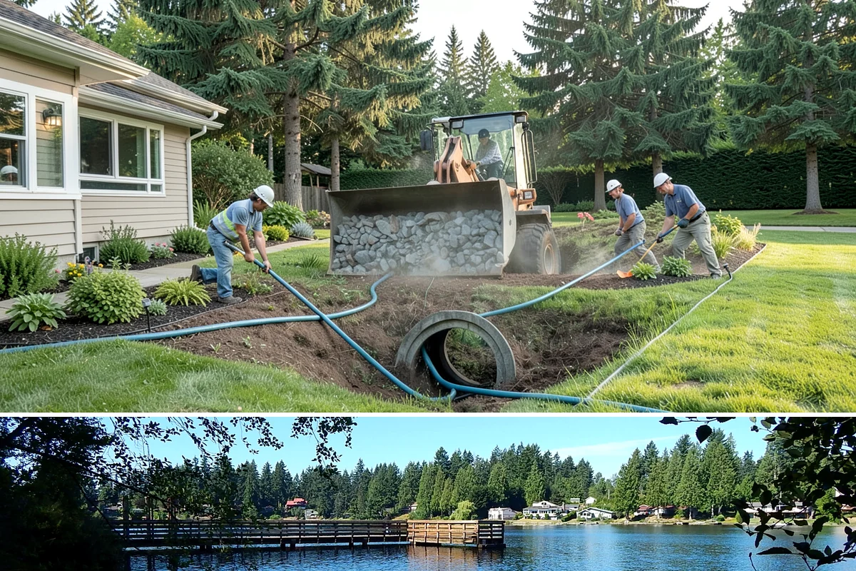 Seasonal Color Rotation in Federal Way, King County, WA - Rotated on a seasonal schedule throughout the year.
