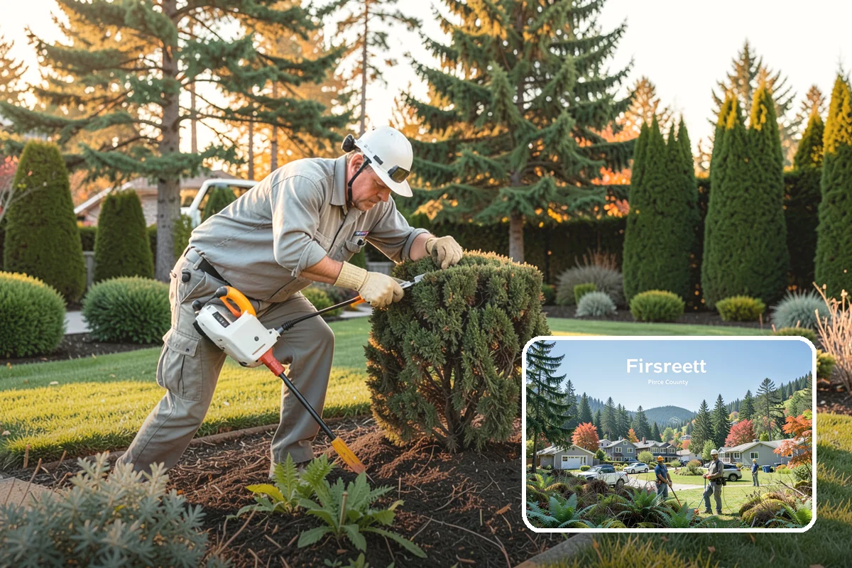 Seasonal Color Rotation in Fircrest, Pierce County, WA - Fresh, peak-looking color year-round