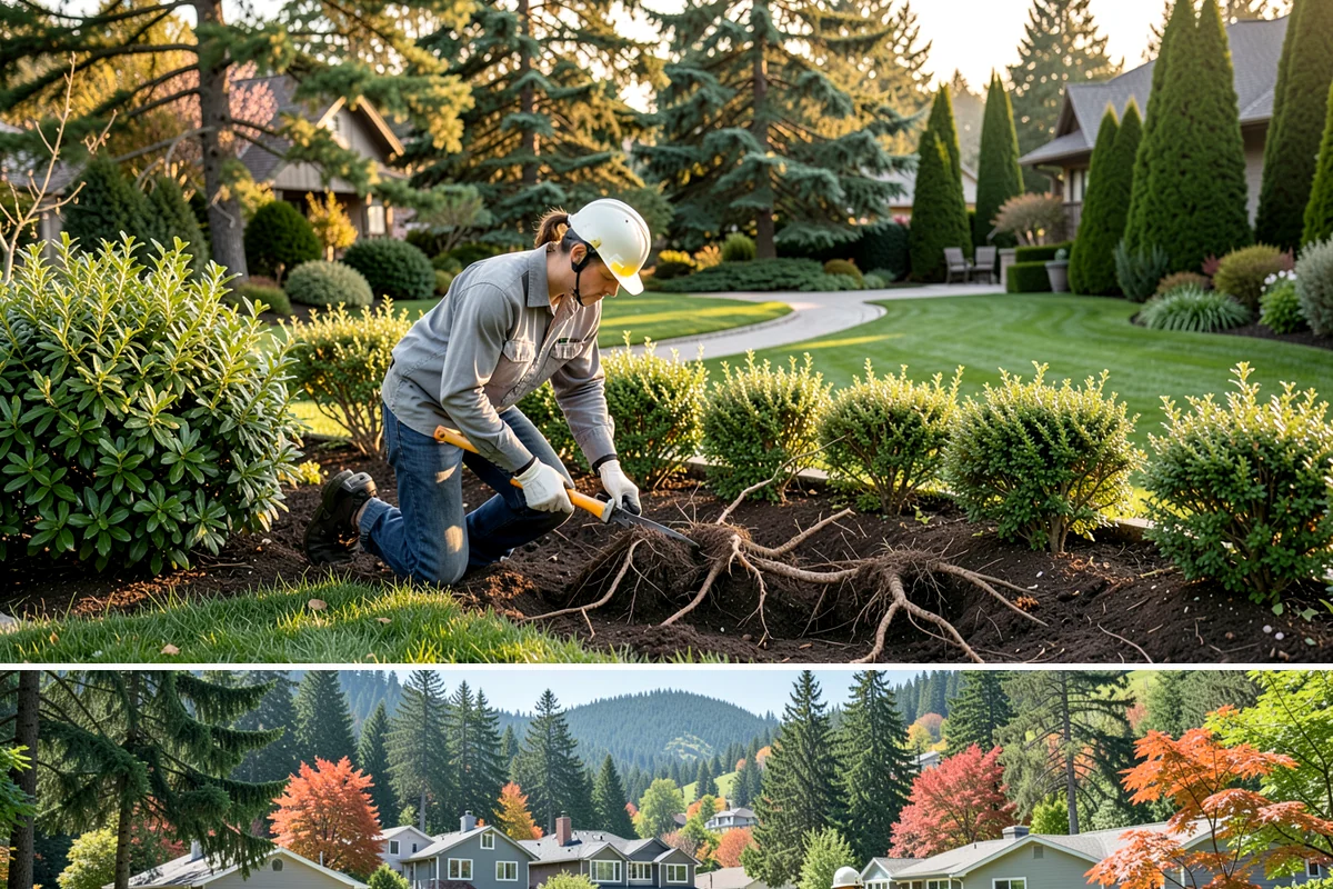 Seasonal Color Rotation in Fircrest, Pierce County, WA - Rotated on a seasonal schedule throughout the year.