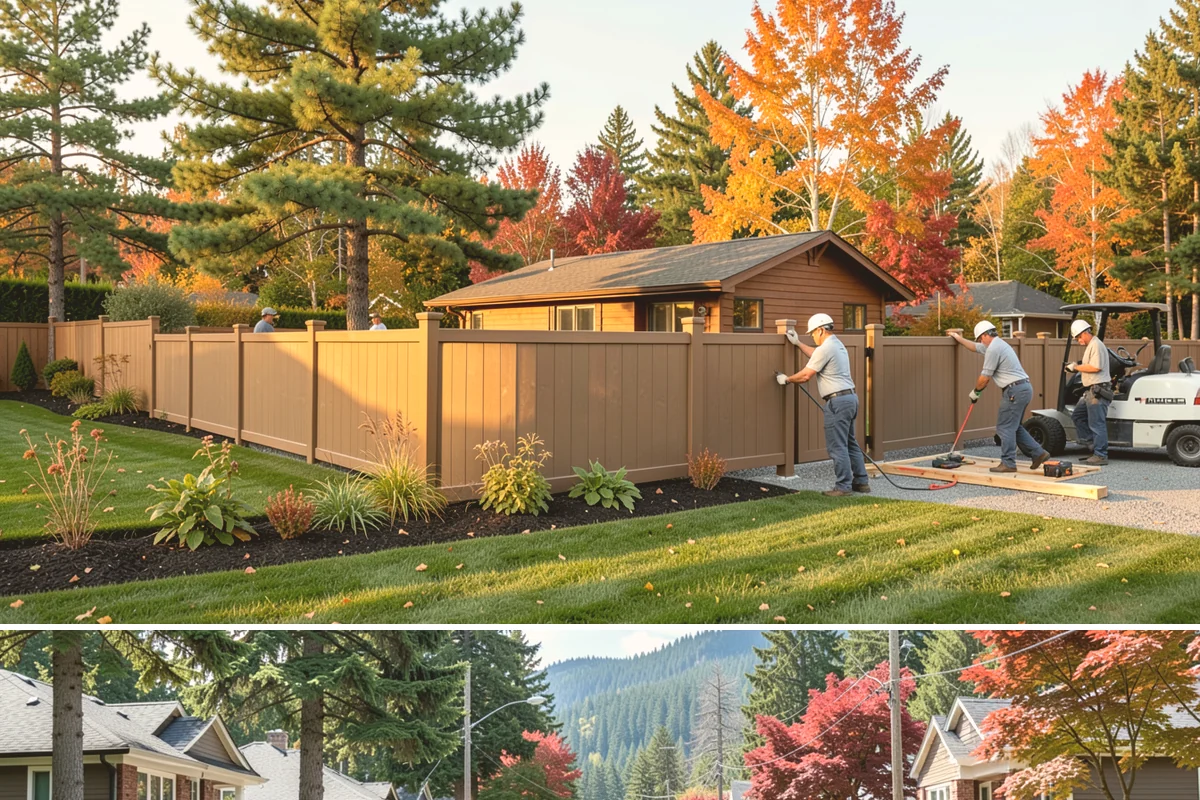Seasonal Color Rotation in Hunts Point, King County, WA - Rotated on a seasonal schedule throughout the year.