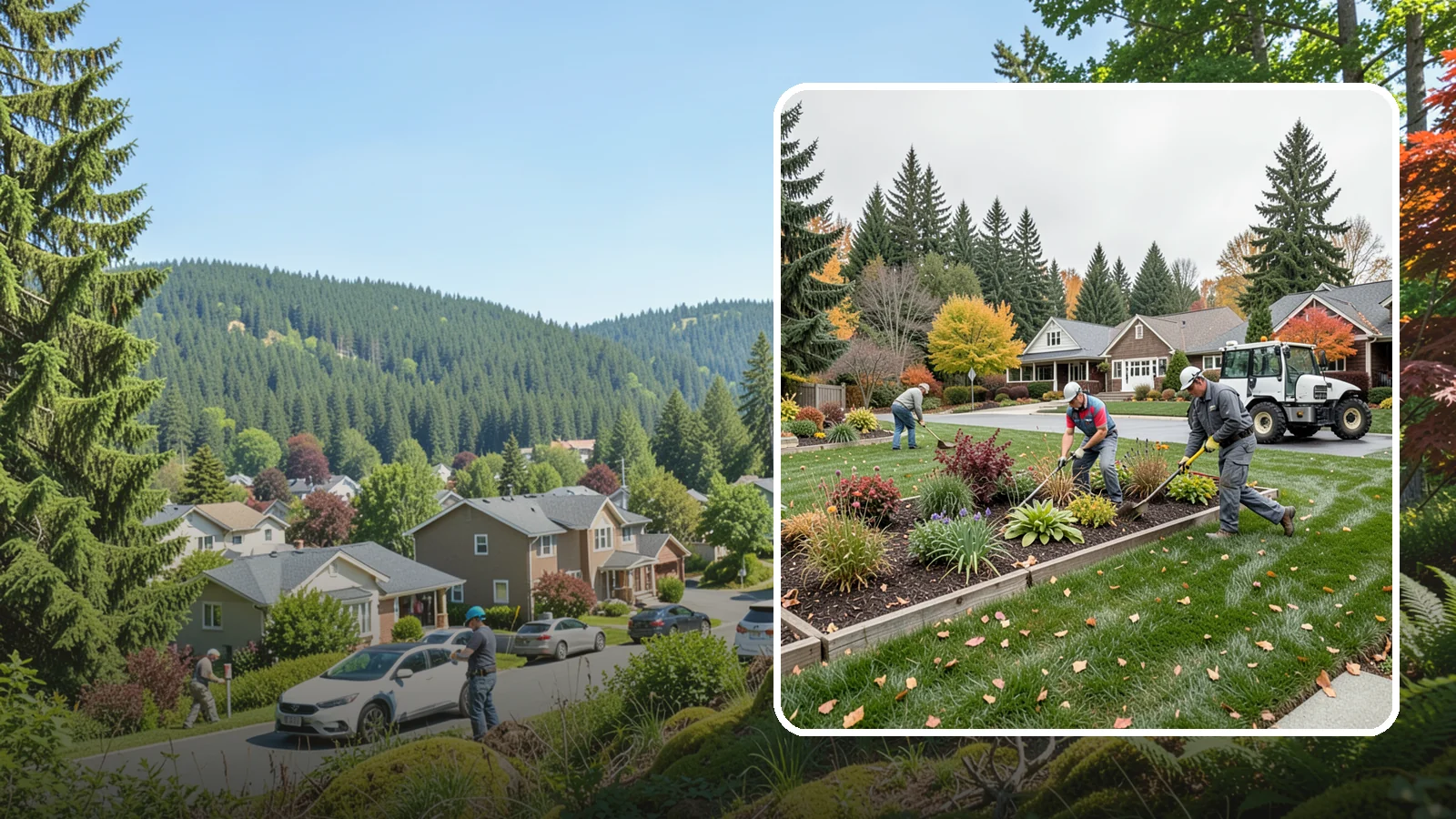 Seasonal Color Rotation in Index, Snohomish County, WA - A managed program that rotates fresh seasonal plantings so your beds and containers always look their best.