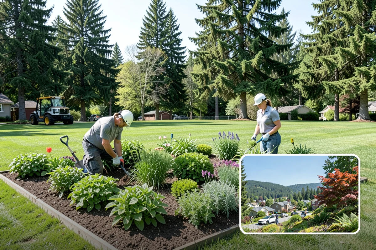 Seasonal Color Rotation in Index, Snohomish County, WA - Fresh, peak-looking color year-round