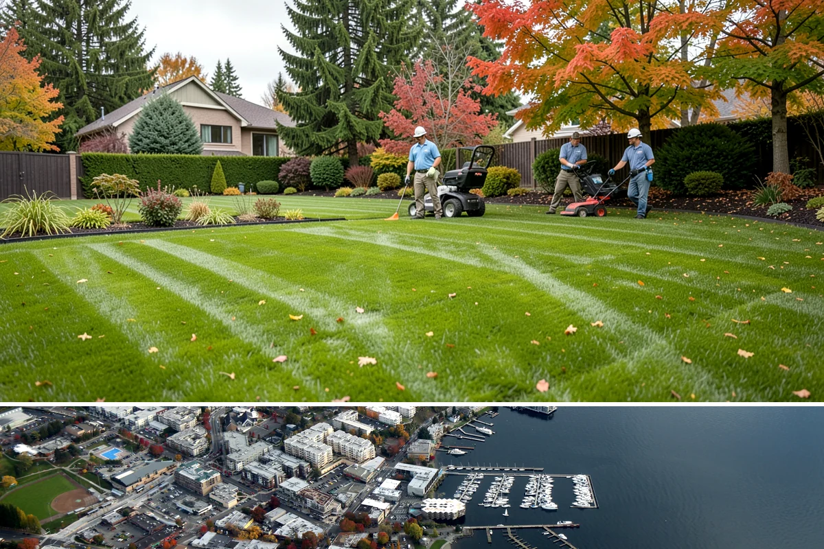 Seasonal Color Rotation in Kirkland, King County, WA - Rotated on a seasonal schedule throughout the year.