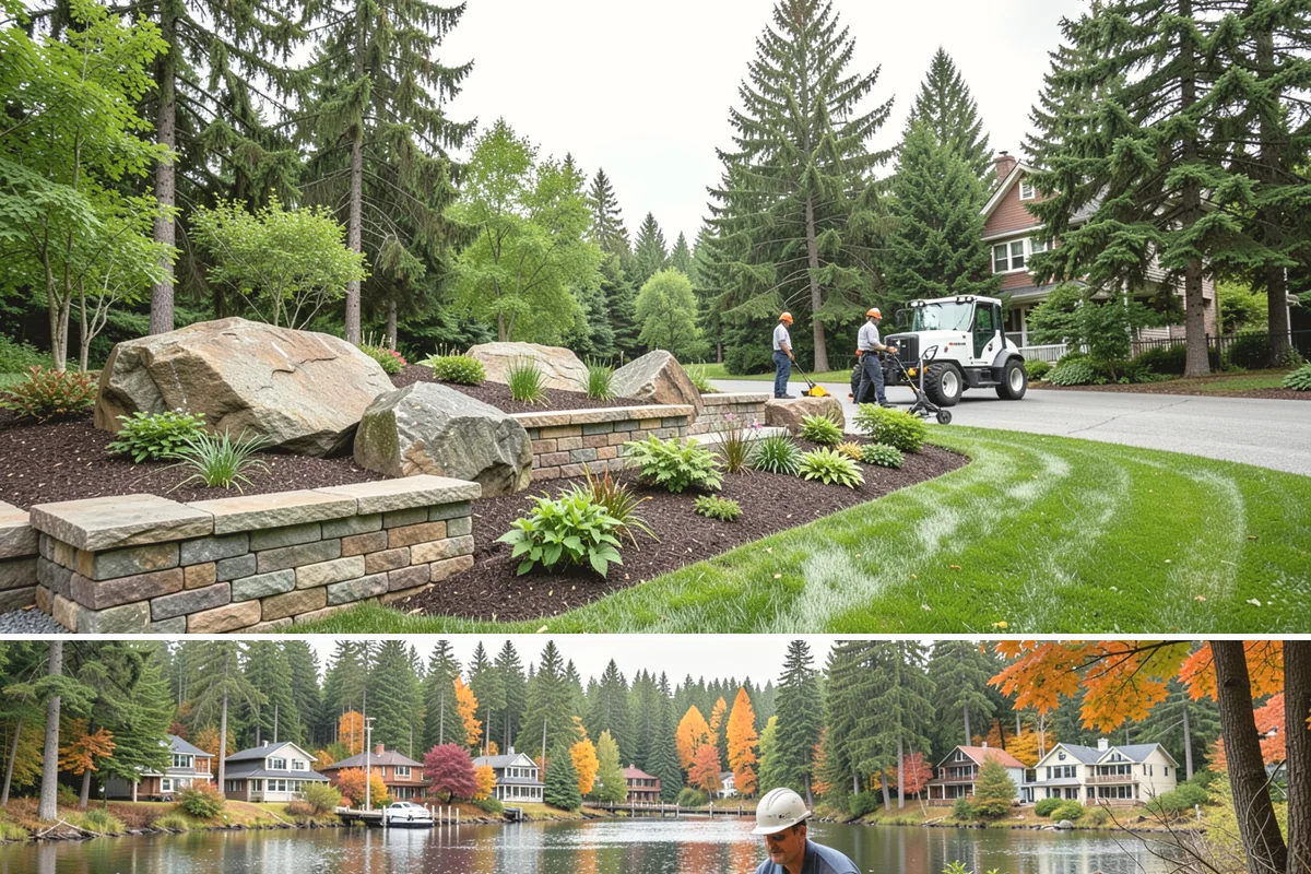 Seasonal Color Rotation in La Conner, Skagit County, WA - Rotated on a seasonal schedule throughout the year.