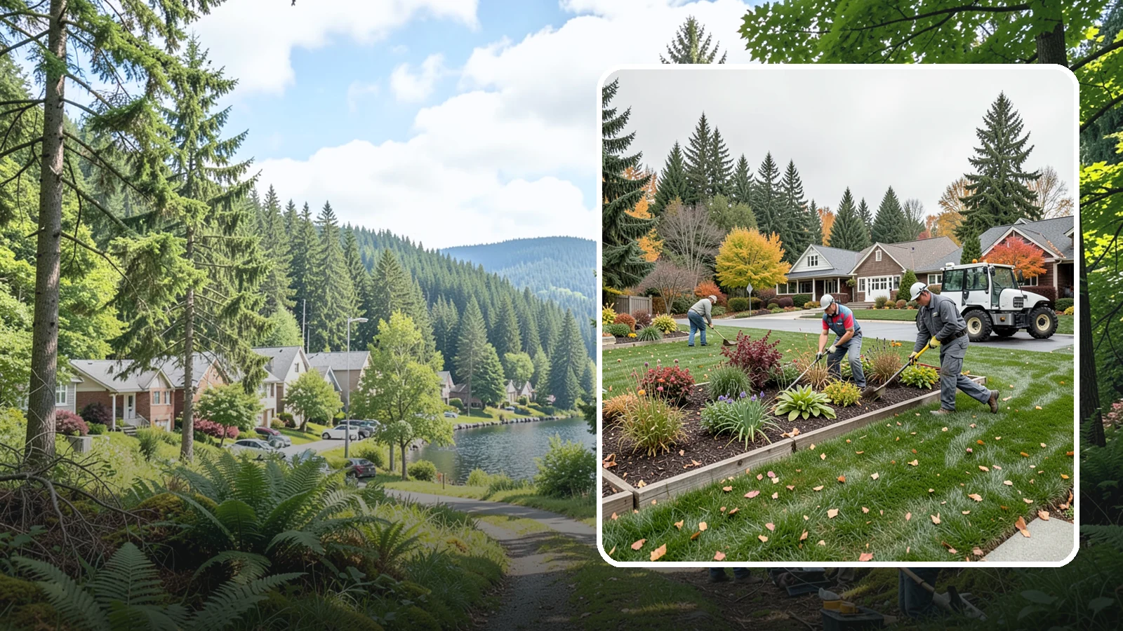 Seasonal Color Rotation in Lake Forest Park, King County, WA - A managed program that rotates fresh seasonal plantings so your beds and containers always look their best.