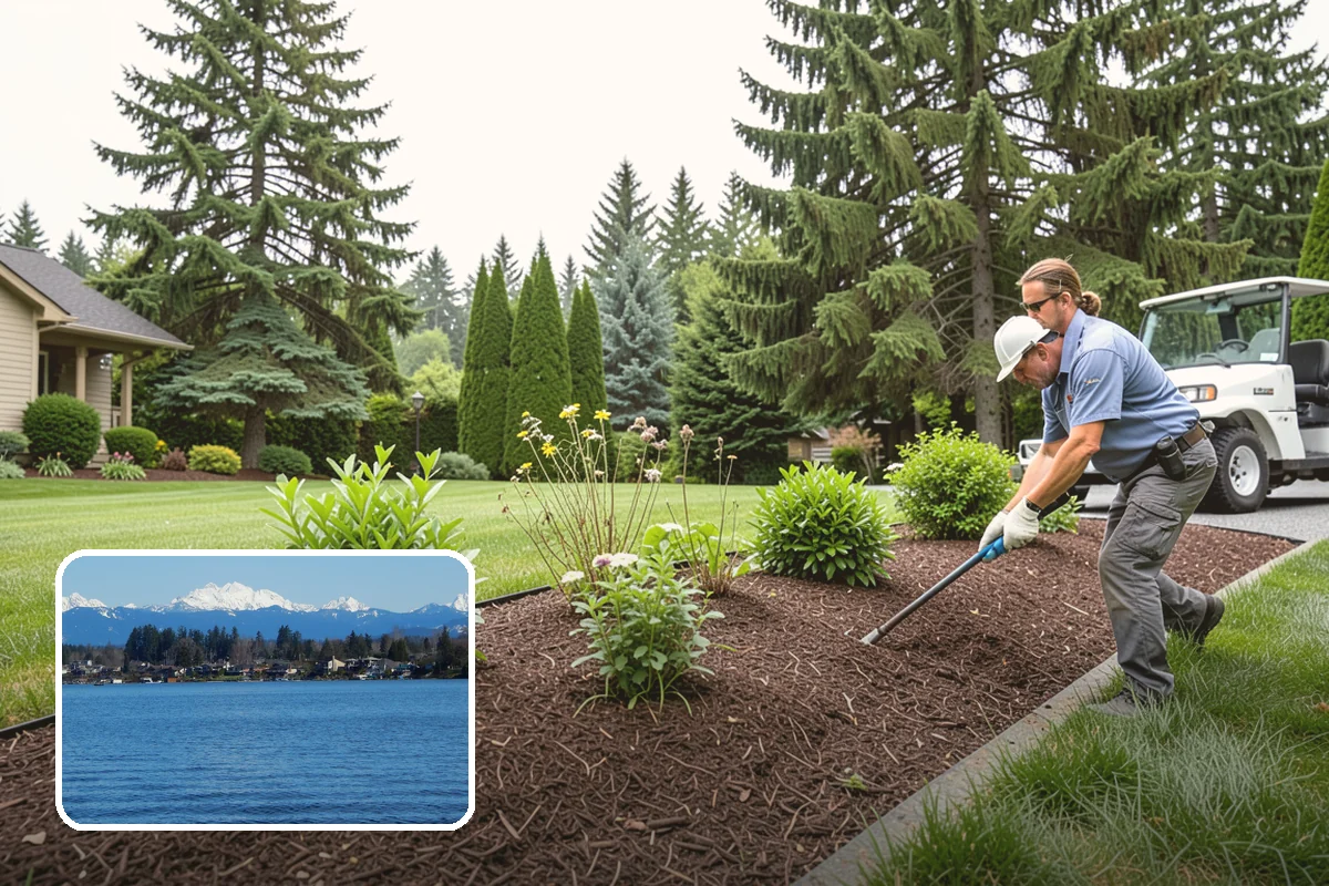 Seasonal Color Rotation in Lake Stevens, Snohomish County, WA - Fresh, peak-looking color year-round