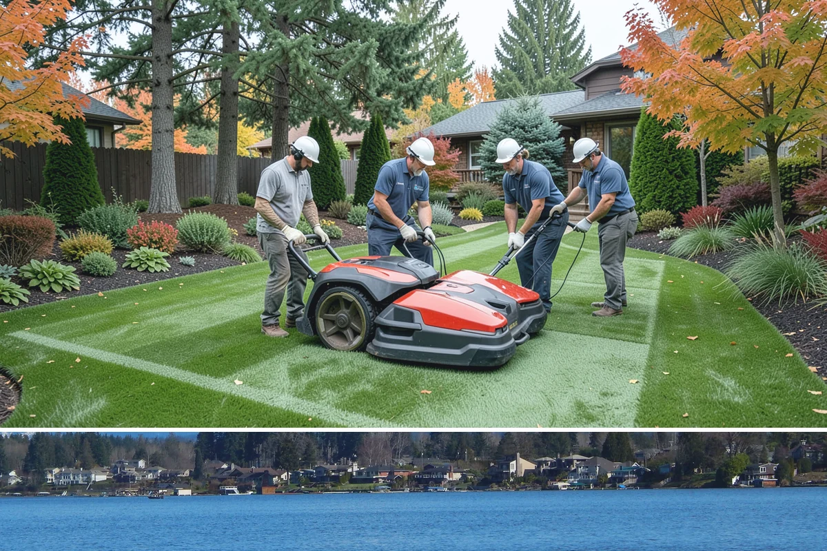 Seasonal Color Rotation in Lake Stevens, Snohomish County, WA - Rotated on a seasonal schedule throughout the year.
