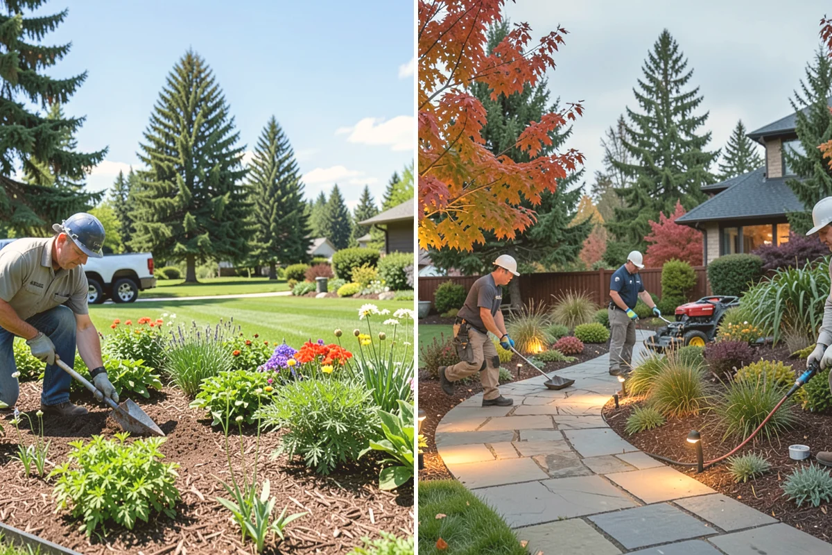 Seasonal Color Rotation in Langley, Island County, WA - Plan the year's rotation and palette