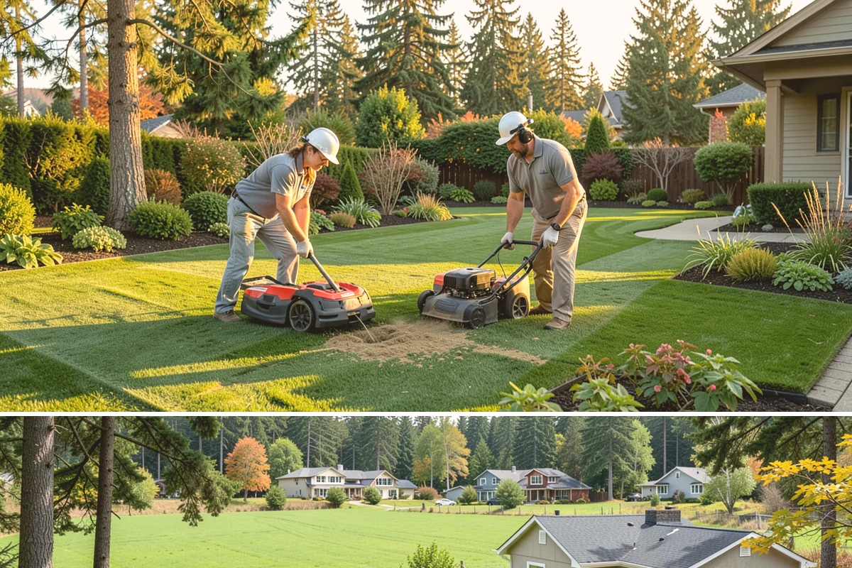 Seasonal Color Rotation in Lyman, Skagit County, WA - Rotated on a seasonal schedule throughout the year.