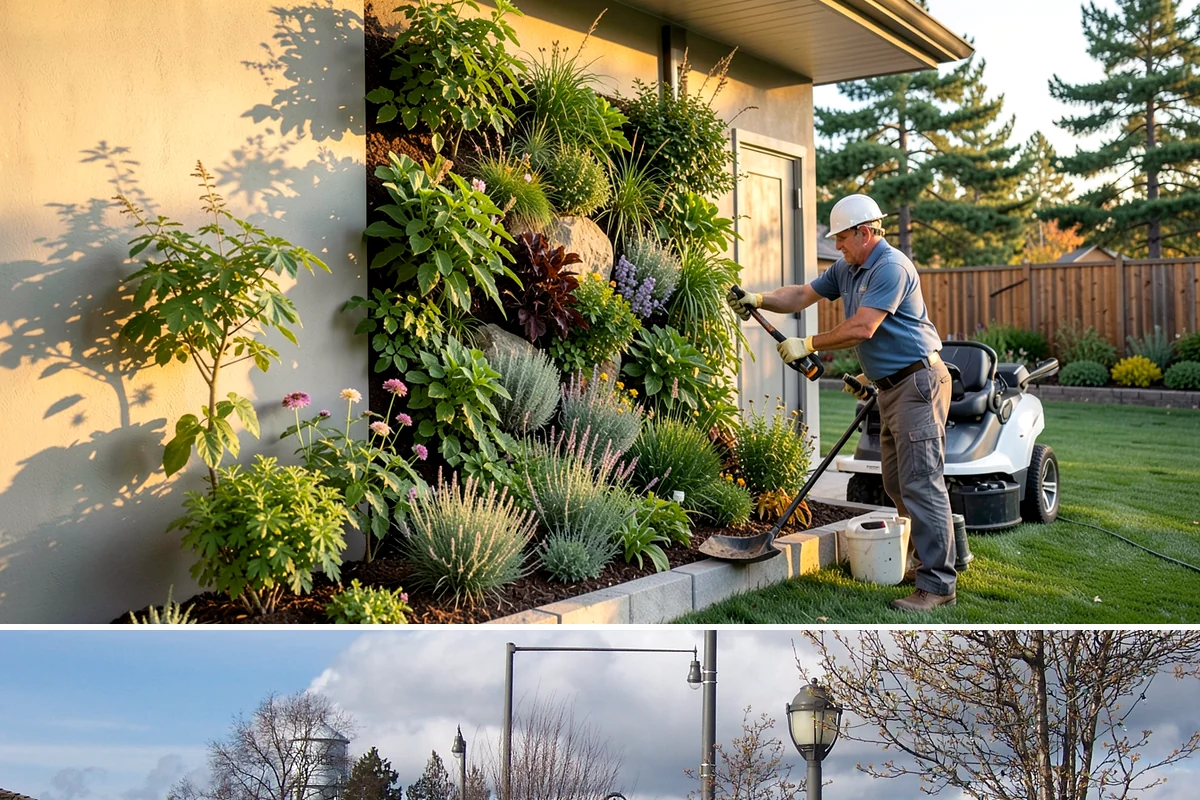 Seasonal Color Rotation in Marysville, Snohomish County, WA - Rotated on a seasonal schedule throughout the year.