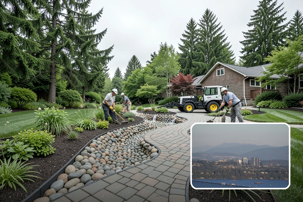 Seasonal Color Rotation in Medina, King County, WA - Fresh, peak-looking color year-round