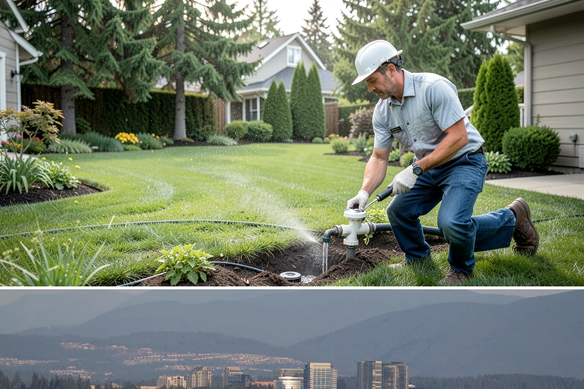 Seasonal Color Rotation in Medina, King County, WA - Rotated on a seasonal schedule throughout the year.
