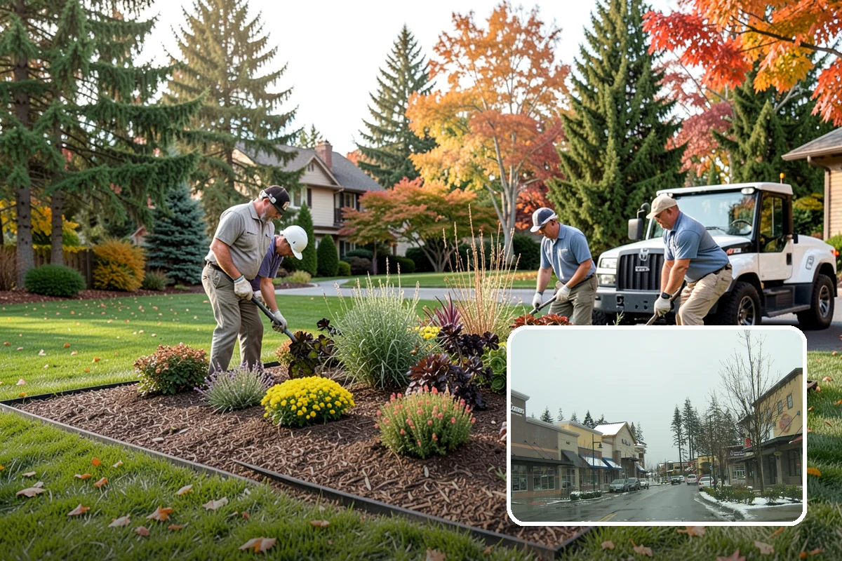 Seasonal Color Rotation in Mill Creek, Snohomish County, WA - Fresh, peak-looking color year-round