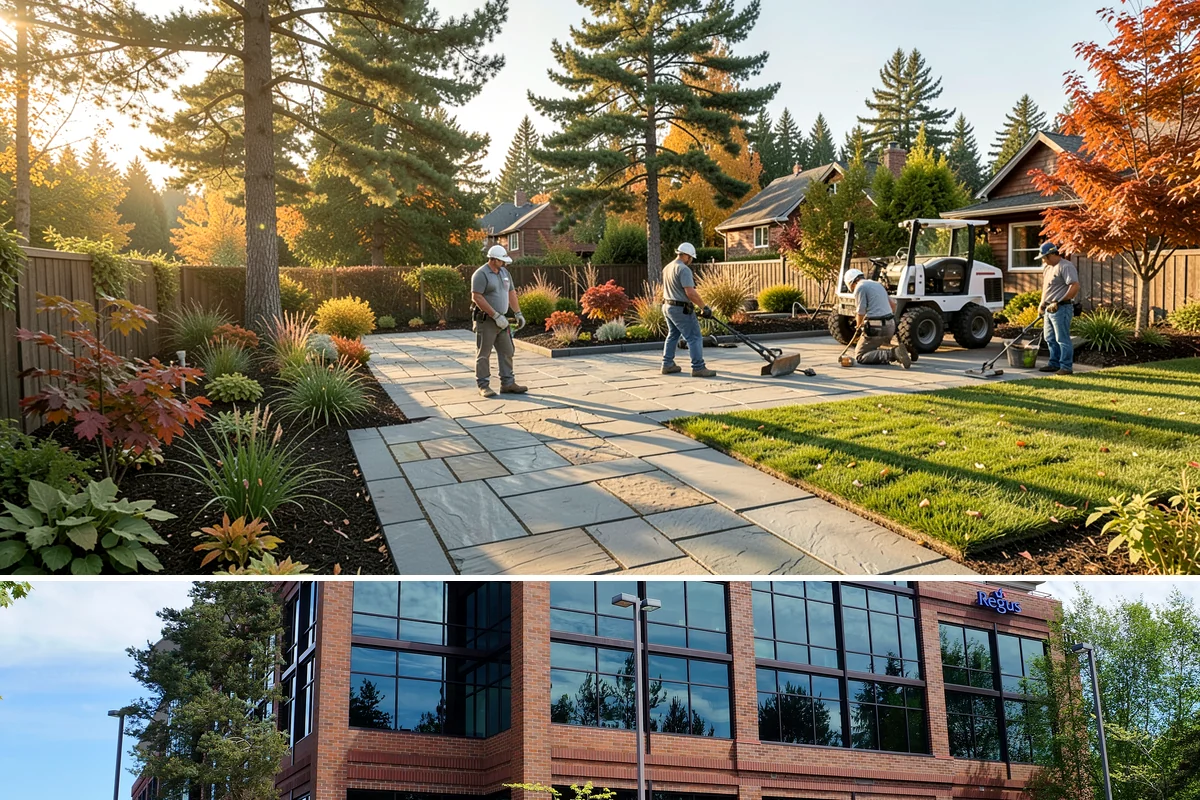 Seasonal Color Rotation in Mountlake Terrace, Snohomish County, WA - Rotated on a seasonal schedule throughout the year.
