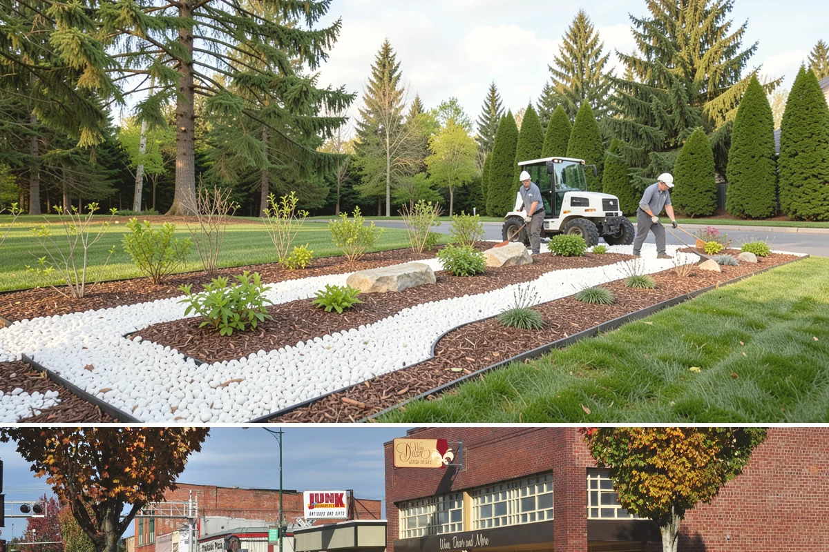 Seasonal Color Rotation in Puyallup, Pierce County, WA - Rotated on a seasonal schedule throughout the year.