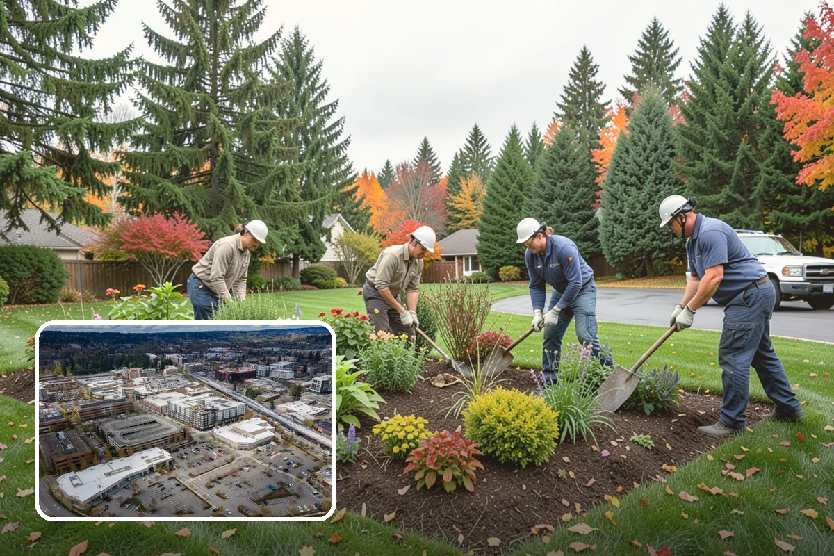 Seasonal Color Rotation in Redmond, King County, WA - Fresh, peak-looking color year-round