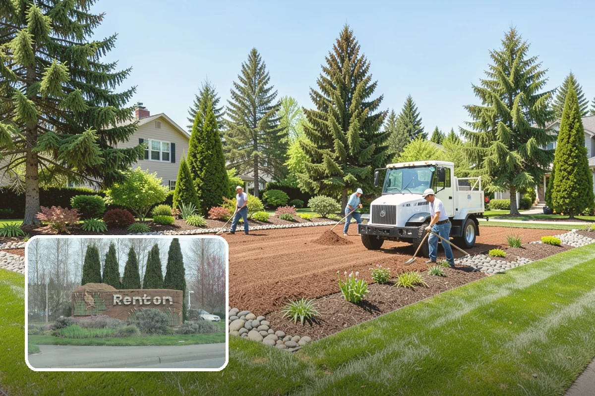 Seasonal Color Rotation in Renton, King County, WA - Fresh, peak-looking color year-round