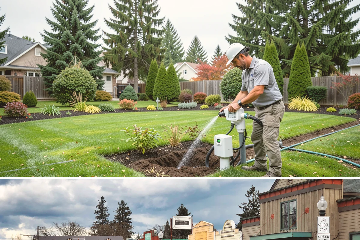 Seasonal Color Rotation in Roy, Pierce County, WA - Rotated on a seasonal schedule throughout the year.