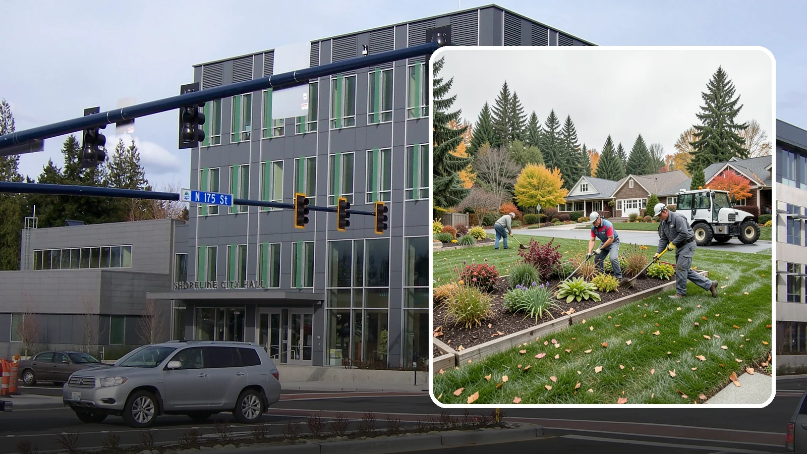 Seasonal Color Rotation in Shoreline, King County, WA - A managed program that rotates fresh seasonal plantings so your beds and containers always look their best.