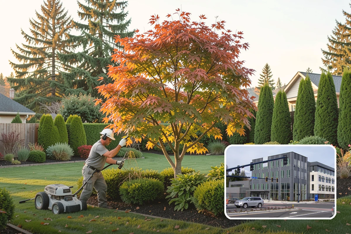 Seasonal Color Rotation in Shoreline, King County, WA - Fresh, peak-looking color year-round