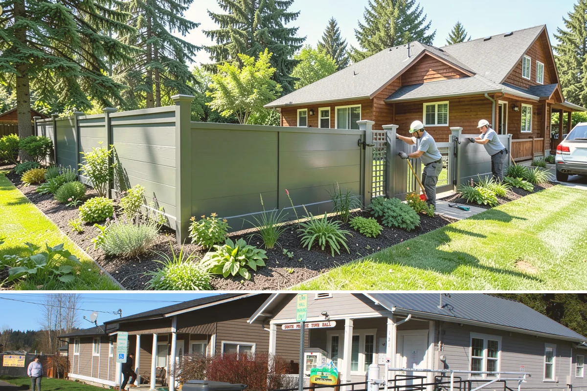 Seasonal Color Rotation in South Prairie, Pierce County, WA - Rotated on a seasonal schedule throughout the year.