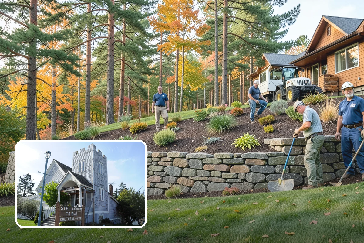 Seasonal Color Rotation in Steilacoom, Pierce County, WA - Fresh, peak-looking color year-round