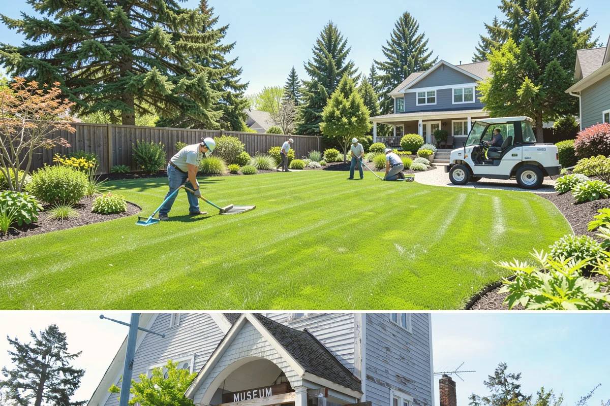 Seasonal Color Rotation in Steilacoom, Pierce County, WA - Rotated on a seasonal schedule throughout the year.