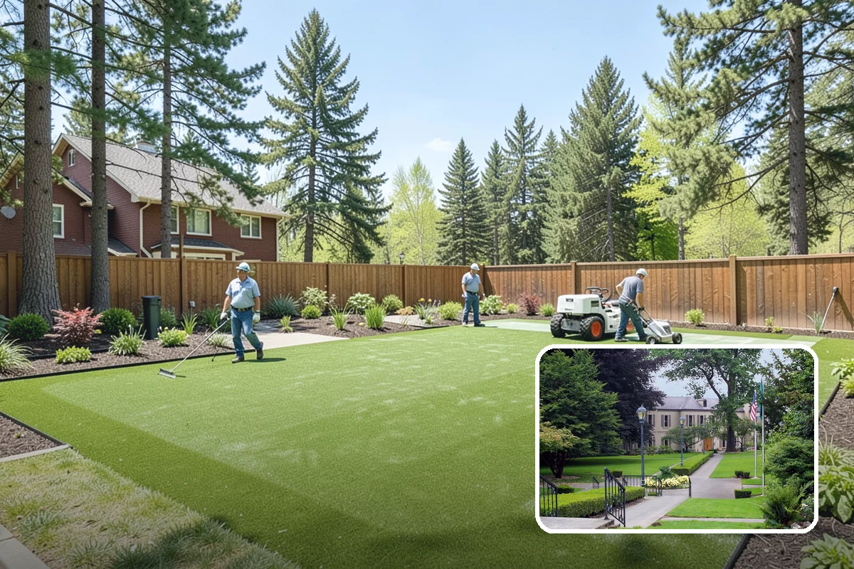 Seasonal Color Rotation in Woodinville, King County, WA - Fresh, peak-looking color year-round