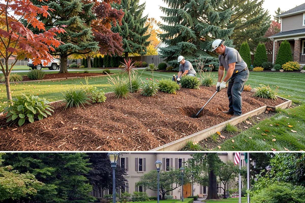 Seasonal Color Rotation in Woodinville, King County, WA - Rotated on a seasonal schedule throughout the year.