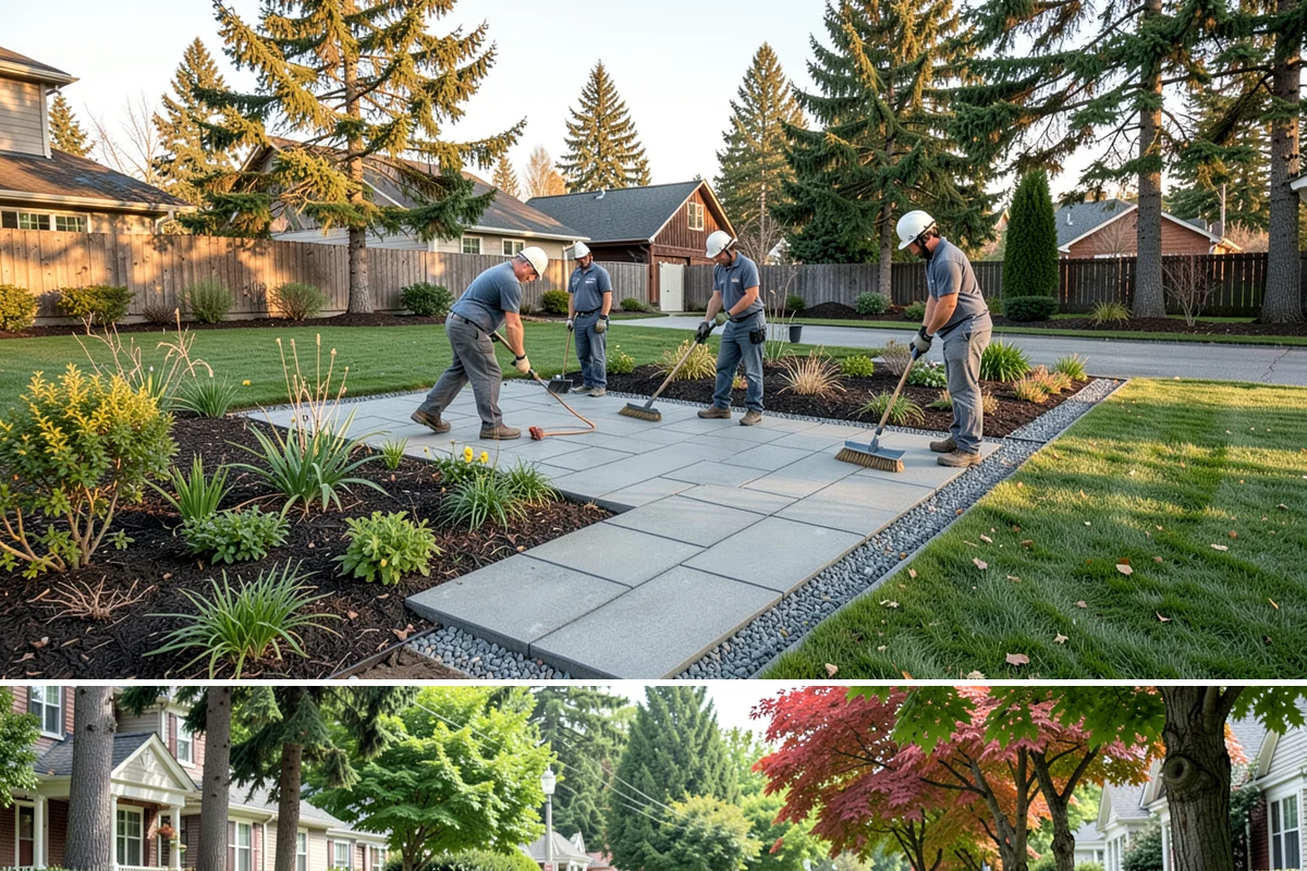 Seasonal Planting in Beaux Arts Village, King County, WA - Plan spring and summer color for planting after the last lowland frost, and install fall and winter interest in early autumn...