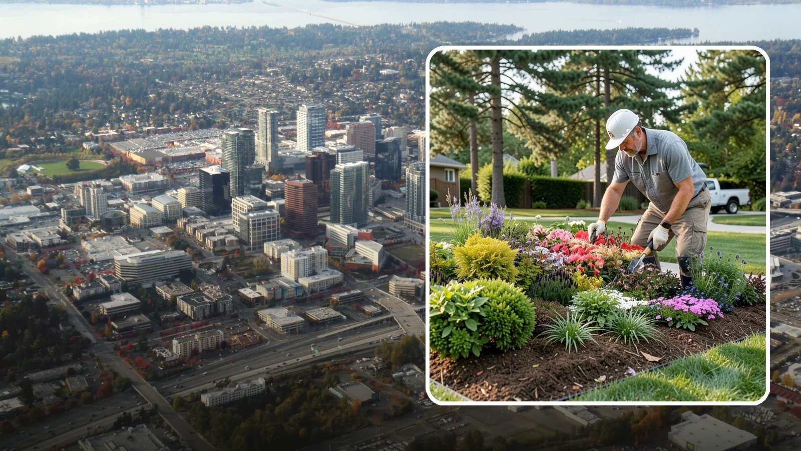 Seasonal Planting in Bellevue, King County, WA - We refresh beds and containers with color and structure chosen to thrive in the Pacific Northwest's mild, wet seasons.
