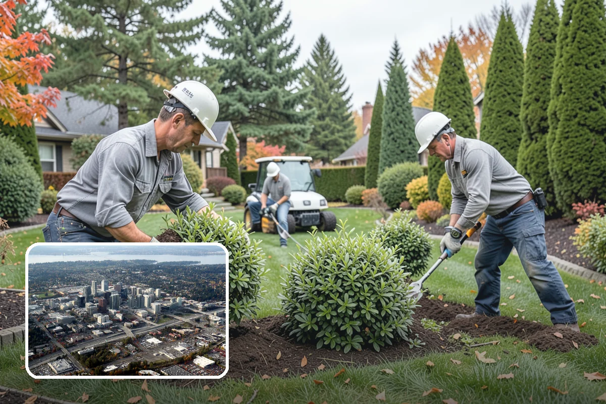 Seasonal Planting in Bellevue, King County, WA - Plant selections matched to PNW soils and climate