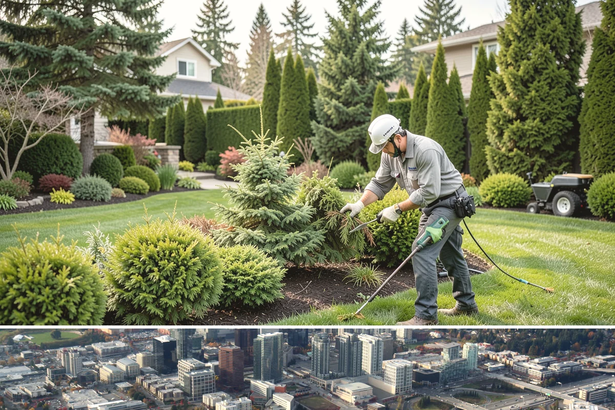 Seasonal Planting in Bellevue, King County, WA - Plan spring and summer color for planting after the last lowland frost, and install fall and winter interest in early autumn...