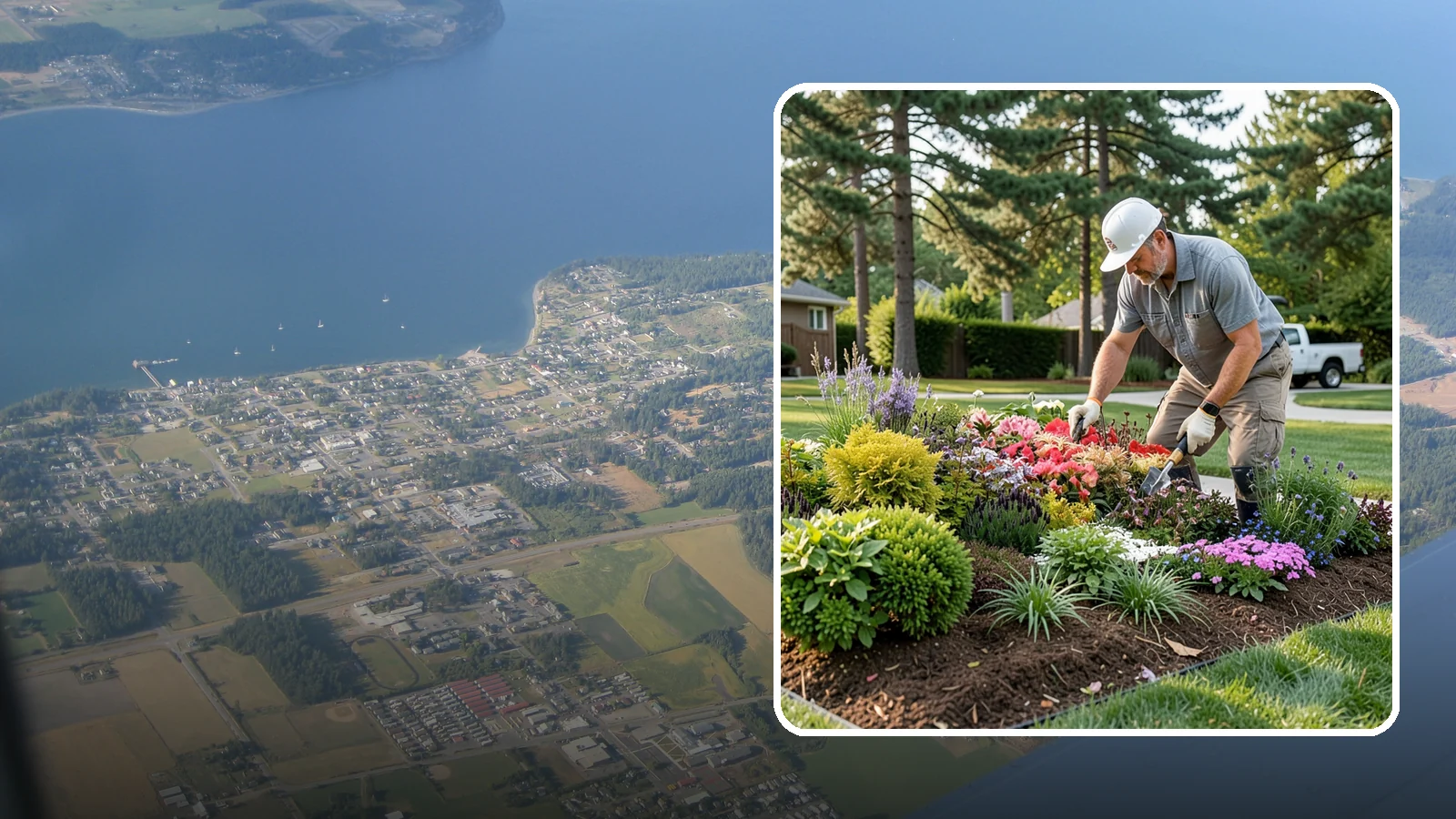 Seasonal Planting in Coupeville, Island County, WA - We refresh beds and containers with color and structure chosen to thrive in the Pacific Northwest's mild, wet seasons.
