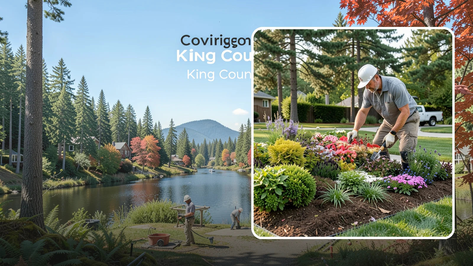 Seasonal Planting in Covington, King County, WA - We refresh beds and containers with color and structure chosen to thrive in the Pacific Northwest's mild, wet seasons.