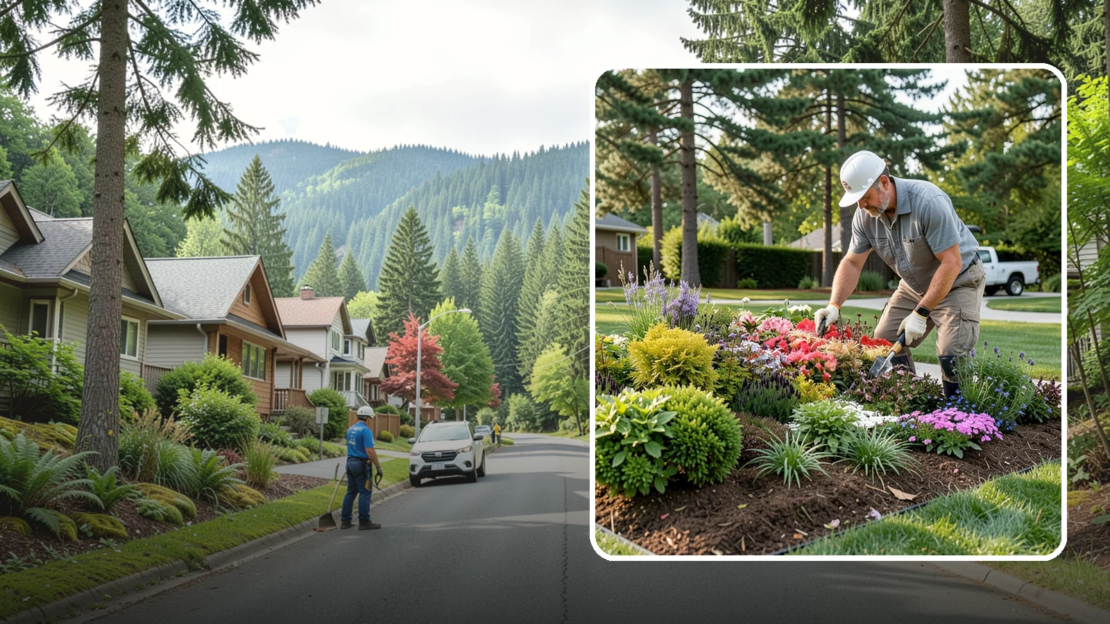 Seasonal Planting in Darrington, Snohomish County, WA - We refresh beds and containers with color and structure chosen to thrive in the Pacific Northwest's mild, wet seasons.