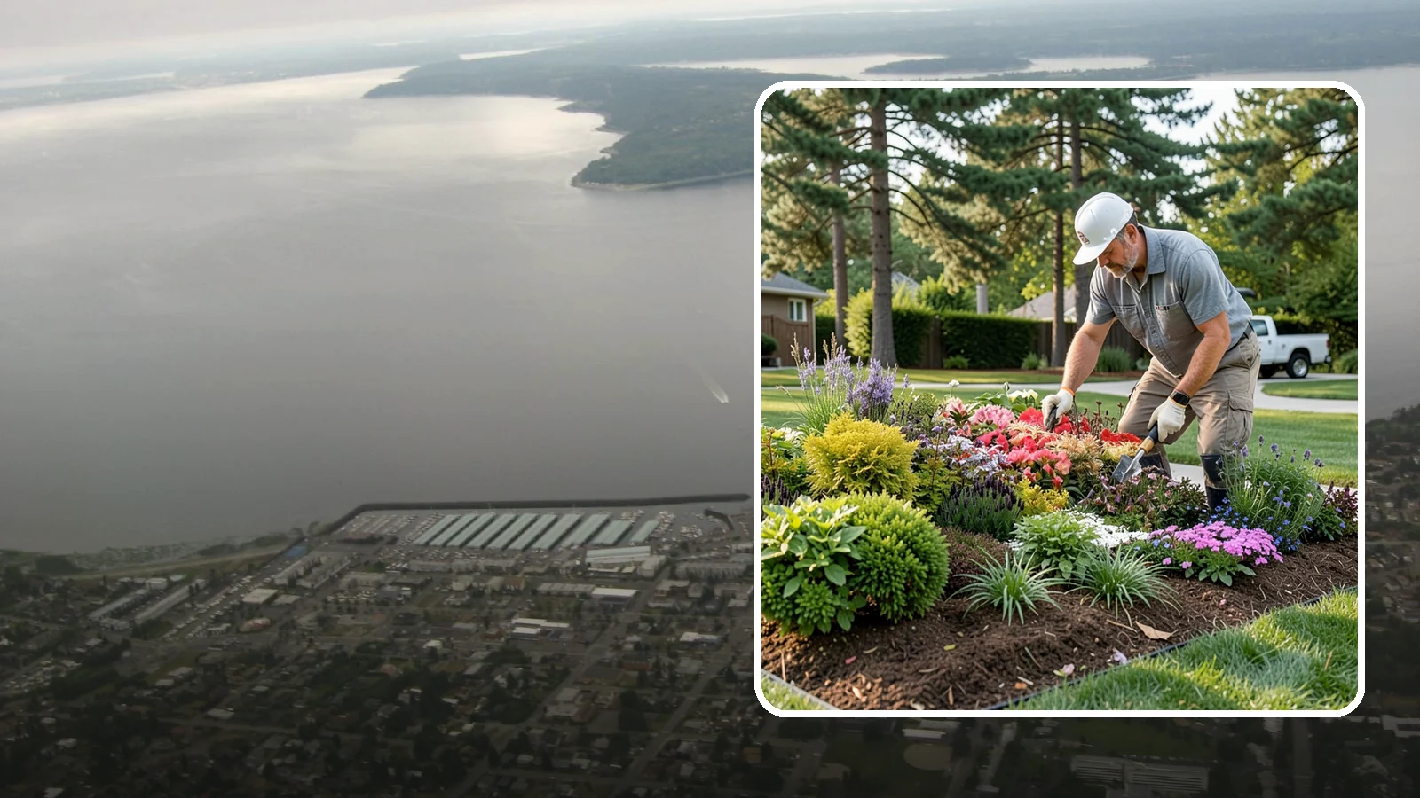 Seasonal Planting in Des Moines, King County, WA - We refresh beds and containers with color and structure chosen to thrive in the Pacific Northwest's mild, wet seasons.