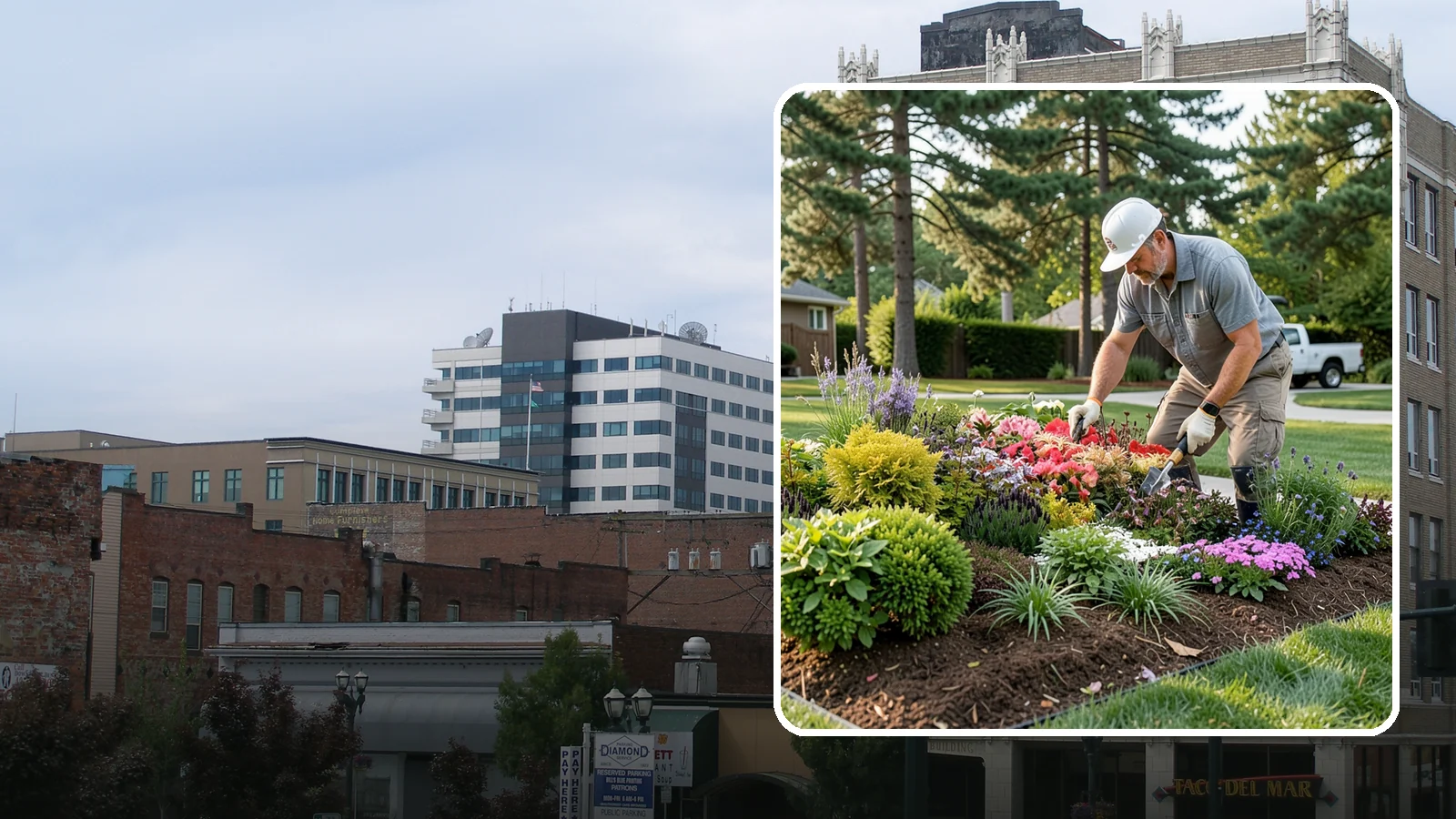 Seasonal Planting in Everett, Snohomish County, WA - We refresh beds and containers with color and structure chosen to thrive in the Pacific Northwest's mild, wet seasons.