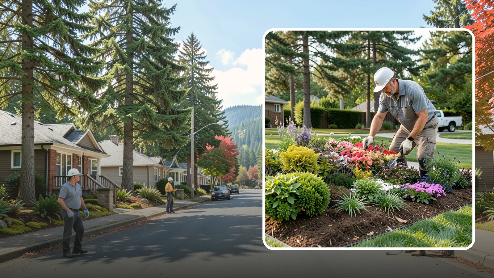 Seasonal Planting in Hunts Point, King County, WA - We refresh beds and containers with color and structure chosen to thrive in the Pacific Northwest's mild, wet seasons.