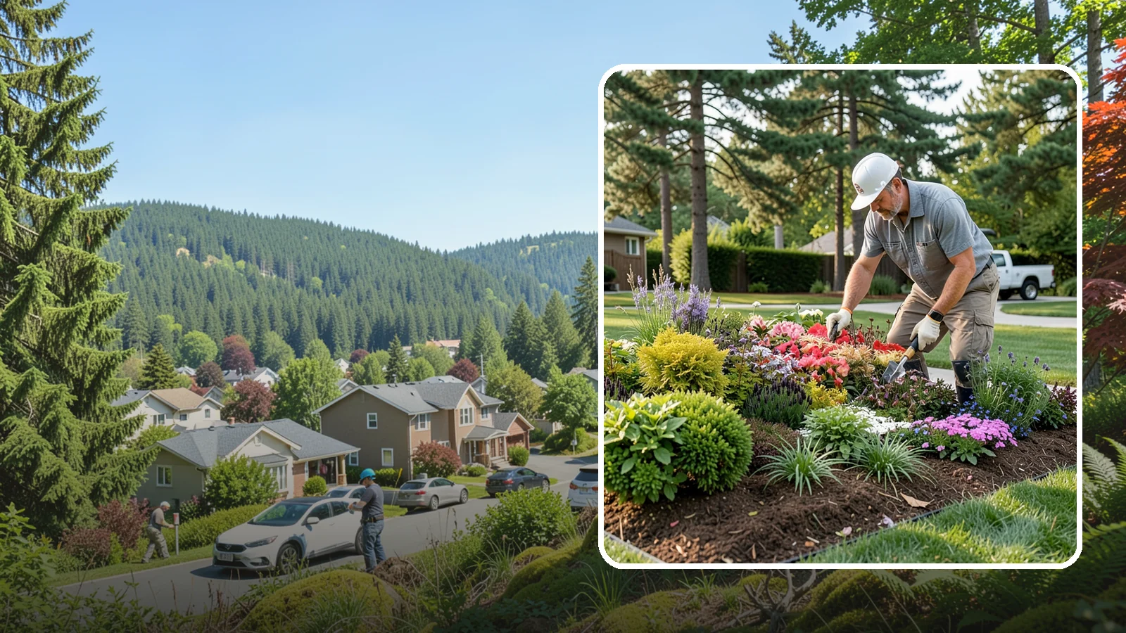 Seasonal Planting in Index, Snohomish County, WA - We refresh beds and containers with color and structure chosen to thrive in the Pacific Northwest's mild, wet seasons.