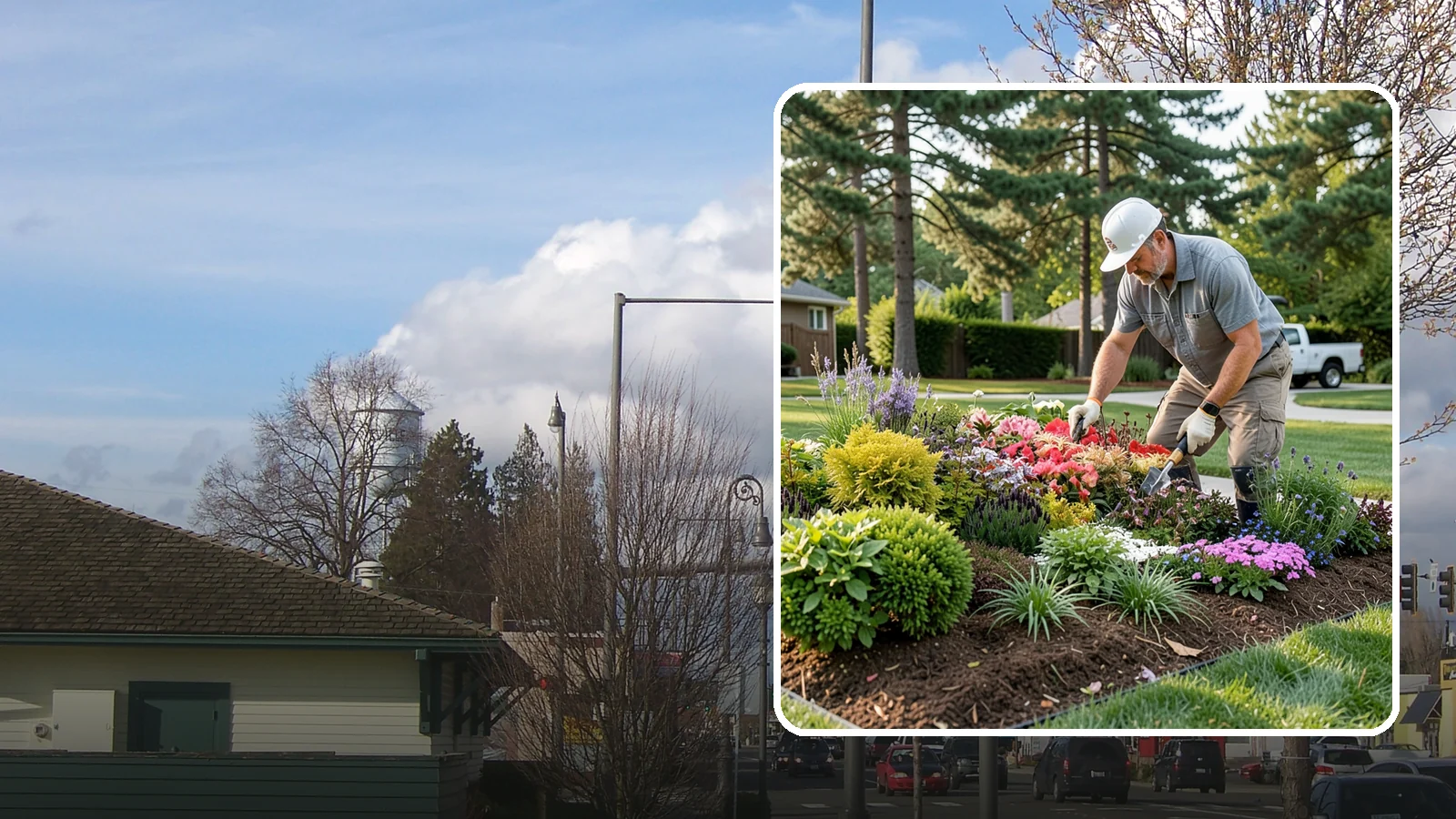 Seasonal Planting in Marysville, Snohomish County, WA - We refresh beds and containers with color and structure chosen to thrive in the Pacific Northwest's mild, wet seasons.