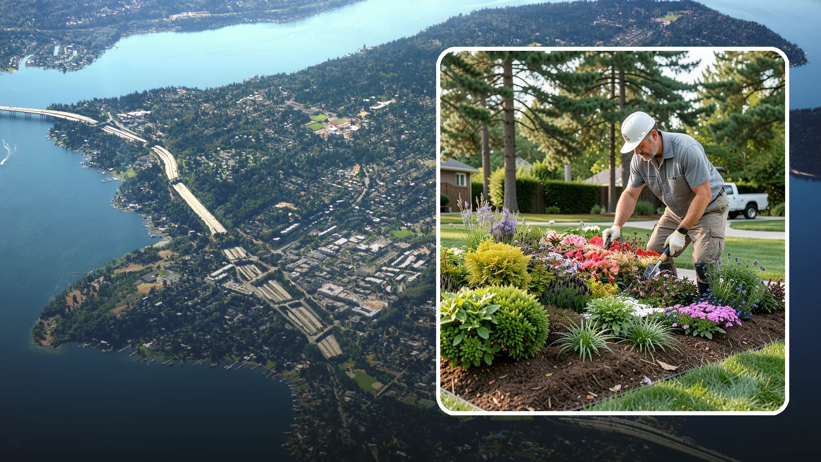 Seasonal Planting in Mercer Island, King County, WA - We refresh beds and containers with color and structure chosen to thrive in the Pacific Northwest's mild, wet seasons.