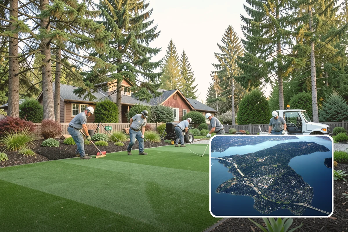 Seasonal Planting in Mercer Island, King County, WA - Plant selections matched to PNW soils and climate
